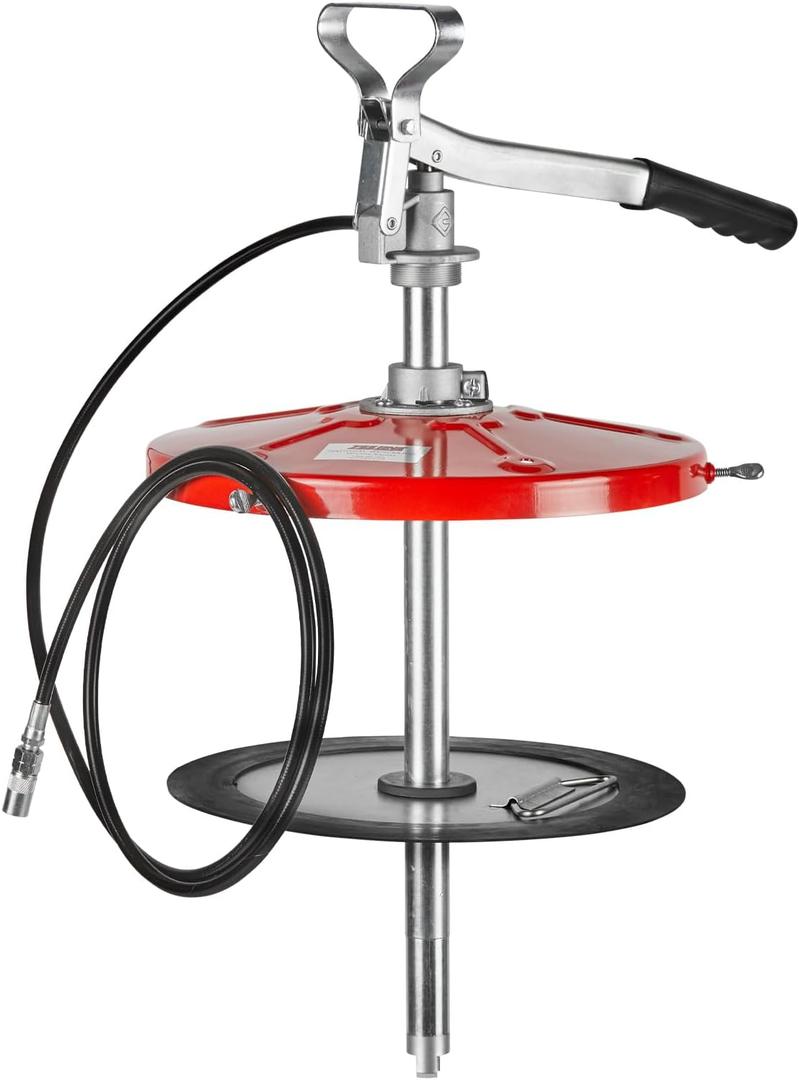 Zeeline By Milton ZE550, Grease Pump, 1.2 Ounces Per 28 Strokes, Designed To Fit 25-50 LBS of Grease, Manual Grease Pump with Carrying Handle, Maximum Output Pressure 3500 PSI.  Missing parts