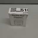 Electric Nail Clipper, 2026 Improved Nail Clippers Set, Includes an Automatic 2-in-1 Nail Clippers (with LED Light & Storage Box), an Oblique Nail Clippers, Ideal for All Your Nail Care Needs - White