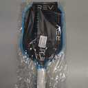 Rev Pickleball Pro-Performance Paddle - Pickleball Racket - Carbon Fiber Face - Thermoformed with Foam-Injected Walls - 14mm - 16.5"x7.5"- 8oz - USA Pickleball Approved - Aria Pro