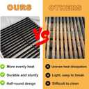 Spirit 300 Grill Grates for Weber Spirit 300 SER Spirit E/S 310, E/S-320, SP320, E/S-330 Parts, for Weber Silver Gold B/C Genesis 1000/2000/3000 Genesis Platinum B&C, Spirit 700 Genesis Silver Grates