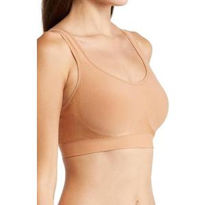 Truekind Bras for Women - Comfortable Wireless Support Bra, Seamless Full Coverage No Underwire Bra for Everyday Comfort, Size: Small: 30B, 32A–B, 34A
