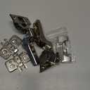 Blum Clip top BLUMOTION Soft Close Hinges, 110 Degree, Self Closing, Frameless, with Mounting Plates and Hinge Cover Plates (Inset - 2 Pack (1 Pair))