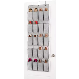 Whitmor 54 in. H X 19 in. L Fabric Hanging Shoe Organizer