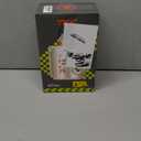 TKK Half Gallon Water Bottle Jug with Straw Large Capacity Plastic Water Bottle Dishwasher Safe 1/2 Gallon 64 Oz Water Bottle Jug BPA Free Tritan for Gym Yoga Travel Camping Outdoor White