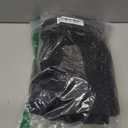 BeryLove Women Sequin Formal Cocktail Dress Aline Short Sleeve Wedding Guest Midi Evening Dress (Small, Black)