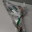 HOUSE DAY Wooden Hangers 10 Pack, Heavy Duty Wood Coat Hangers for Closet, Smooth Finish Wooden Suit Hanger with Non Slip Pants Bar, Sturdy Wood Clothes Hanger, Walnut