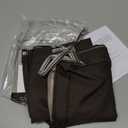 Classic Accessories Ravenna Water-Resistant Patio Lounge Chair/Loveseat Back Cushion Cover, 21 x 20 x 4 Inch, Espresso