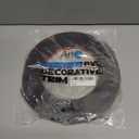 Art3d 30 Ft Peel and Stick Flexible Vinyl Molding Trim for Wall Tile Edges, Kitchen backsplash, Mirrior Frame in Black