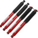 Front and Rear Shock Absorbers P1 series Compatible With Jeep Wrangler JK 2007-2018 0-2.5" Lift