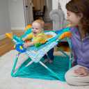 Bright Starts Disney Baby Finding Nemo Pop 'N Jump Portable Baby Jumper, Foldable Indoor/Outdoor Baby Jumper with Sensory Activities, Ages 612 Months