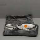 Electric Foot Warmer, Heated Foot Warmer with 9 Heating Levels Settings 4 Timers, Machine Washable Foot Heating Pad for Cold Feet - Auto Shut Off, Christmas Winter Gift for Men Women, 16×16 inches