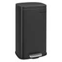 SONGMICS 8 Gallon (30 L) Trash Can, Stainless Steel, Step-On Pedal
Kitchen Garbage Can, Recycling or Waste Bin, with Soft Close Lid, Removable Inner Bucket, Black ULTB102B01