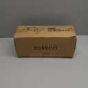 Zakkart Cat Perch for Window Sill with Bolster - Orthopedic Hammock Design with Premium Hardwood & Robust Metal Frame - Cat Window Seat for Large Cats and Kittens - Dark Stained Wood Gray Bed, 24''W