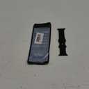 No Gap Leopard Engraved Bands Compatible for Samsung Galaxy Watch 6/5/4 Band 40mm 44mm, Watch 6 47mm 43mm,5 Pro 45mm, Watch 4 Classic 42mm 46mm, 20mm Soft Silicone Replacement Strap for Women (ABlack)