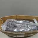 LEISURE TOWN Cotton Queen Mattress Pad Fitted Quilted Mattress Cover Pillow Top Mattress Topper Cooling Soft Breathable Mattress Protector with 8-21 Deep Pocket,Machine Washable (60x80 Grey)