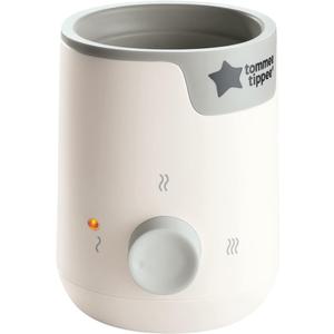 Tommee Tippee Easiwarm Bottle Warmer, Warms Breast Milk and Formula Bottles to Body Temperature in Minutes, Automatic Timer, OneDial Operation, White