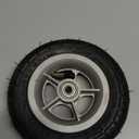 150MM Scooter Inflation Wheel With Aluminium Alloy Hub 6" Pneumatic Tyre With Inner Tube Electric Scooter 6 Inch Pneumatic Tire (Silver) 