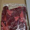 4 PCS Burgundy Velvet Bows for Christmas Tree, 23.5 X 8.7 Inches Large Christmas Bow, Big Vintage Christmas Decor for Wreath