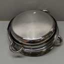 IMACONE Chafing Dish Buffet Set 6 Packs, 5QT Round& 8QT Rectangle Stainless Steel Chafer for Catering, Chafers and Buffet Warmer Sets w/Food & Water Pan, Lid, Fuel Holder for Event Party Holiday