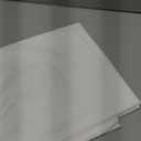 White Sheer Curtain for Bedroom Living Room 72 Inches Long 2 Panels Set, Solid Soft Airy Light Filtering Sheer Window Curtains, Modern Rod Pocket Door Curtain, White, 42" Wx72 L Inches