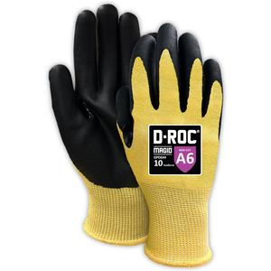 MAGID D-ROC AeroDex FR Lightweight Foam Neoprene Work Gloves (Yellow, L)