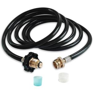 F273704 10FT Propane Adapter Hose for Mr Heater Buddy Series,for Big Buddy/Little Buddy/Portable Buddy Accessories to Propane Tank,Propane Heater Adapter Hose,for Buddy Flex Heater Hose to Propane Keg