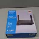 Linksys Mesh Wifi 6 Router, Dual-Band, 1,700 Sq. ft Coverage, 25+ Devices, Speeds up to (AX1800) 1.8Gbps - MR7350