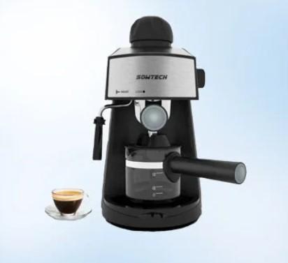 Sowtech Coffee Espresso Maker 3.5 bar 4 cup Cappuccino