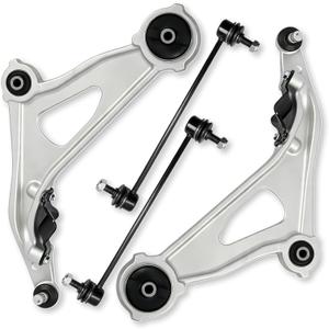 4PC Front Lower Control Arm Compatible with Infiniti JX35 2013, for QX60 14-19, for Nissan Pathfinder 13-19 2013 2014 2015 2016 2017 2018 2018 Stabilizer Sway Bar End Link OE# K750094 K750095
