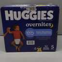 Huggies Overnites Size 5 Overnight Diapers (27+ lbs), 50 Ct