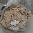 PrinceDeco T Cushion Sofa Slipcover 4 Pieces Sofa Covers for T Cushion Couch Soft Sofa Slip Covers Furniture Protector with 3 Individual T Shape Seat Covers Width Up to 88 Inch, Sand