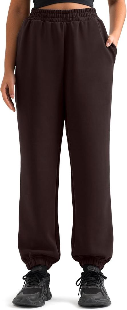 Colorfulkoala Dreamlux Women's High-Waisted Wide Leg Yoga Pants - Ultra Soft Casual Lounging Leggings 27.5/29.5/32.5" Inseam (Large)