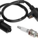 Ignition Coil for XR50 XR70 XR80 XR100 CRF50 CRF70 CRF80 CRF100, with Spark Plug