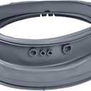 MDS47123619 Washer Door Boot Seal Gasket Bellow Diaphragm for LG Kenmore WM3500CW WM3270CW WM3180CW WM3080CW WM3670HWA WM3700HWA WM3700HVA WM3370HWA WM3370HVA, Repl. AGF75223080 AP6236842 PS12081606
