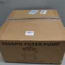 Pool Filter Pump, 300 GPH Flow Rate, for Clean and Clear Pool Water