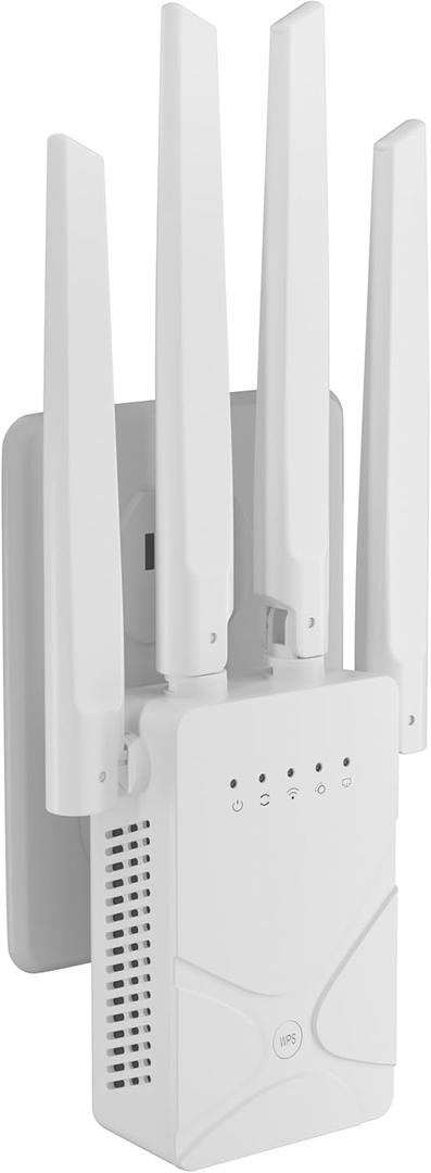 WiFi Extender WiFi Booster, Long Coverage WiFi Extenders Signal Booster for Home, Internet Extended Booster WiFi Repeater