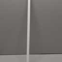 Towel Bar Replacement Rod 24 Inches Adjustable Spring End Wall Mount Replacement Towel Bar for Ceramic Holder Bathroom Kitchen Towels Bars Storage (White Towel Holder)