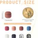 3 x 12 Pair Multi-Purpose Powerful Hijab Magnetic Pins, Pinless Pins, Safety Pins, for Clothes, Sewing, Craft, Hijabs,Fridge Magnets, whiteboard Magnets (Matte)