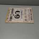 3 x Giant 60th Birthday Gift Cards for Women Man Large sixty Birthday Card Happy 60th Birthday Party Decorations Best 60 Year Old Birthday Gifts Ideas