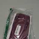 MegaPet Polyester Fringe Tassel Lace Ribbon Trims 1 Inch x 27 Yards Chainette Fringe Fibre Trim Coconut Brown for Sewing Quilting Lampshade Curtain Decoration (Burgundy)