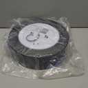 Bargeni Flush Mount Ceiling Light, 12.5 inch LED Ceiling Light Fixture, Matte Black with Gold Inside, 3000K/Warm White/18W(100w Equiv.), 2Dimmable Outdoor Lighting Fixtures Ceiling for Bedroom and Hallway