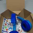 Belkin SoundForm Mini - Wireless Bluetooth Kids Headphones, 30H Battery, 85dB Safe Volume Limit, Built-in Microphone - Toddler On-Ear Earphones for iPhone, iPad, Fire Tablet, Ideal for School - Blue