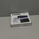 RCA Svideo to HDMI Converter, RCA Composite CVBS AV or Svideo + R/L Audio Input to HDMI Output Upscale Converter, Supports 720P/ 1080P Output Switch for N64, PS2, Wii, DVD