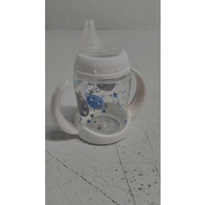 NUK Learner Cup, 5 oz, 1 Pack, 6+ Months  BPA Free, Spill Proof Sippy Cup (Glow in the Dark)