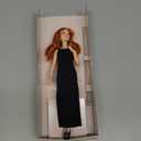 Barbie Basics Model 04 Collector Doll with Red Curly Hair, Black Mini Dress & Boots, Universal-fit Fashions, Posable Petite Body & Swappable Doll Head (Red Hair)