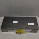 BAYKA Floating Shelves for Wall, Wall Mounted Rustic Wood Shelves for Bathroom, Bedroom, Living Room, Kitchen, Hanging Shelf for Books/Storage/Room Decor with 22lbs Capacity (Black, Set of 3, 15.7in) (A. Black - Universal Classic Style)