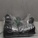 Back Seat Cover - 900D Oxford Waterproof Car Seat Protector, Fits Cars/SUVs/Trucks, Split Bench, Non-Slip, for Messy Kids & Drooling Dogs, Easy Clean(Black) (Medium-54"W)