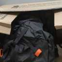 AUXKO 22 Cubic Ft Waterproof Rooftop Cargo Carrier Bag for All Vehicles with/Without Roof Rack, Soft Shell Car Roof Bag with Reflective Strip Includes Anti-Slip Mat, 6 Door Hooks & Combination Lock