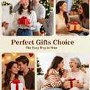 Candle Warmer Lamp, Wax Melt Warmer with 2 Bulbs for Scented Jar Candles, with Timer Dimmer Adjustable Height, Home Decor Gift for Girl Friend Mom Sister Women, No Flame No Smoke Warming Light, Amber