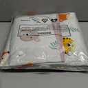 Organic Incontinence Pads for Kids & Toddlers - 5 Layer Waterproof Protectors for Overnight Bed Wetting - Reusable & Washable Pee Pads - Fits Twin to Full Size Beds - 34" x 52" Tiger Bear Fox